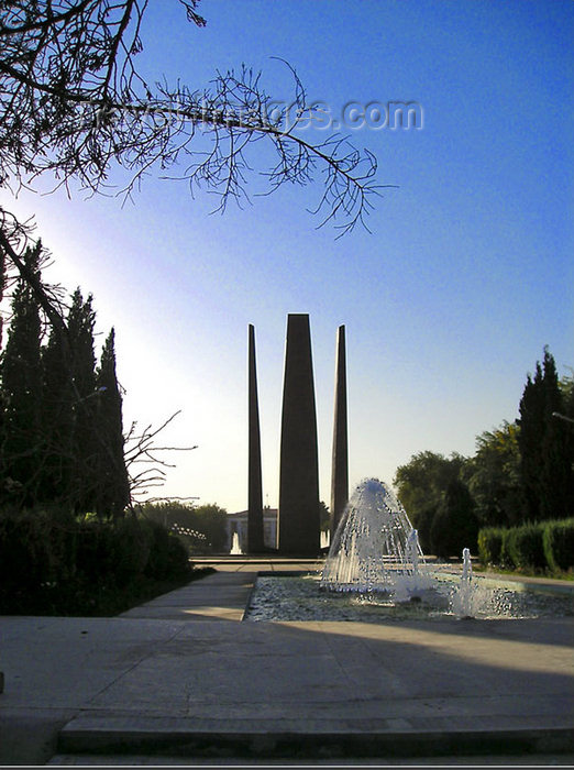 turkmenistan97: Ashgabat - Turkmenistan - Great Patriotic War monument - photo by G.Karamyanc / Travel-Images.com - (c) Travel-Images.com - Stock Photography agency - Image Bank