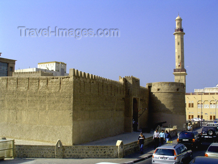 uaedb14: UAE - Dubai emirate: Al Fahidi fort - Dubai Museum - Bur Dubai - photo by Llonaid - (c) Travel-Images.com - Stock Photography agency - Image Bank