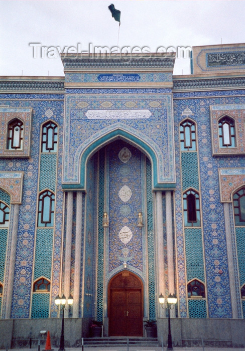 uaedb3: UAE - Dubai: tiles at the Iranian Mosque - Bur Dubai - Al Wasl Road, Satwa - photo by M.Torres - (c) Travel-Images.com - Stock Photography agency - Image Bank