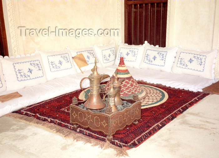 uaesj11: UAE - Sharjah: traditional arab living room - the museum - photo by M.Torres - (c) Travel-Images.com - Stock Photography agency - Image Bank