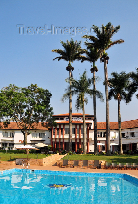 uganda165: Entebbe, Wakiso District, Uganda: Laico Lake Victoria Hotel and its pool - photo by M.Torres - (c) Travel-Images.com - Stock Photography agency - Image Bank