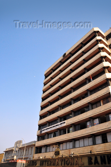 uganda75: Kampala, Uganda: facade of the Cairo International Bank building - Greenland Towers, Jinja Road - photo by M.Torres - (c) Travel-Images.com - Stock Photography agency - Image Bank