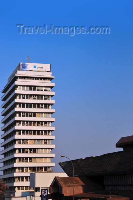 uganda84: Kampala, Uganda: Uganda House - office building on Jinja road - photo by M.Torres - (c) Travel-Images.com - Stock Photography agency - Image Bank