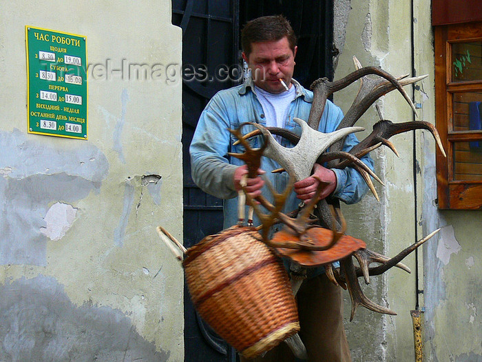 ukra82: Lviv / Lvov, Ukraine: attire man - photo by J.Kaman - (c) Travel-Images.com - Stock Photography agency - Image Bank