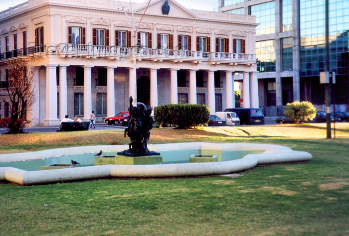 uruguay13: Uruguay - Montevideo: Estévez Palace - office of the President of Uruguay - Independence sq. - photo by M.Torres - (c) Travel-Images.com - Stock Photography agency - Image Bank