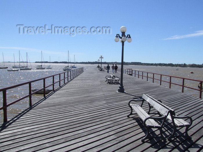 uruguay35: Uruguay - Colonia del Sacramento - The Pier - photo by M.Bergsma - (c) Travel-Images.com - Stock Photography agency - Image Bank