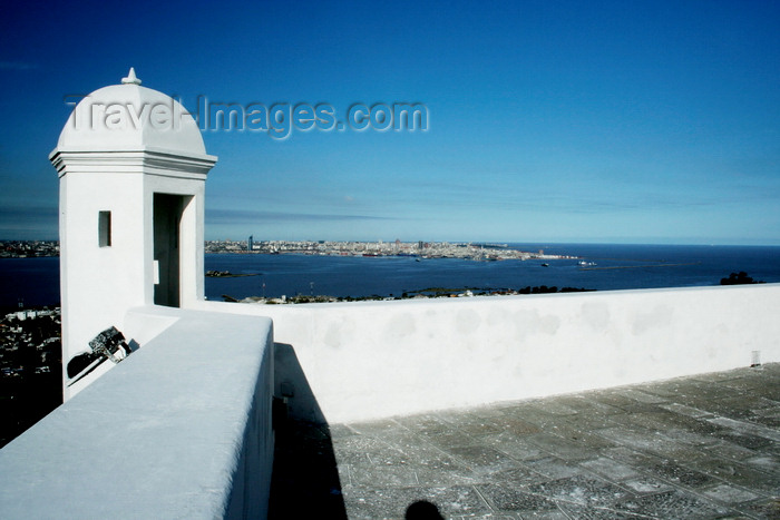 uruguay47: Montevideo, Uruguay: guerite at Fortaleza General Artigas aka Cerro fortress - photo by A.Chang - (c) Travel-Images.com - Stock Photography agency - Image Bank