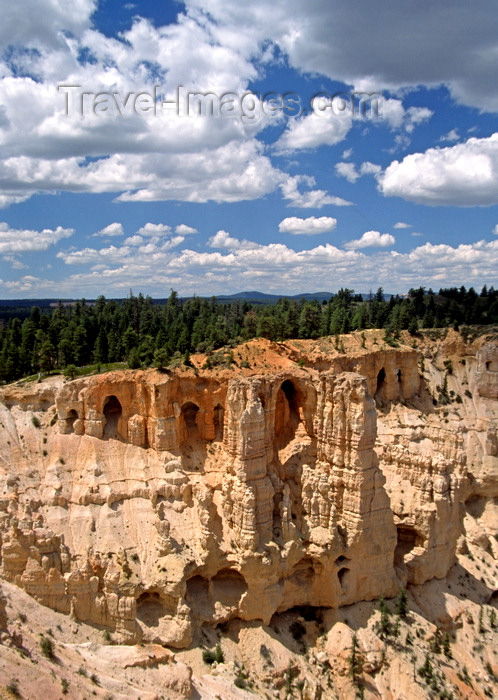 usa108: Bryce Canyon National Park, Utah, USA: eroded formations know as The Windows - photo by C.Lovell - (c) Travel-Images.com - Stock Photography agency - Image Bank