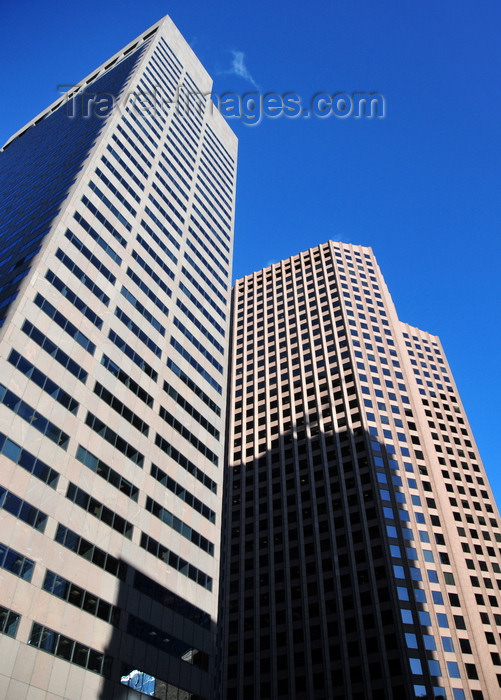 usa1129: Boston, Massachusetts, USA: granite and glass architecture of 28 State Street with 60 State Street on the right - Congress Street, Washington Mall, Financial District - photo by M.Torres - (c) Travel-Images.com - Stock Photography agency - Image Bank