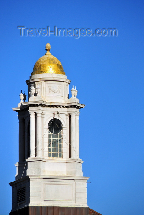usa1138: Boston, Massachusetts, USA: spire at the Traffic Tunnel Administration Building - downtown - North Street - neoclassical style - photo by M.Torres - (c) Travel-Images.com - Stock Photography agency - Image Bank