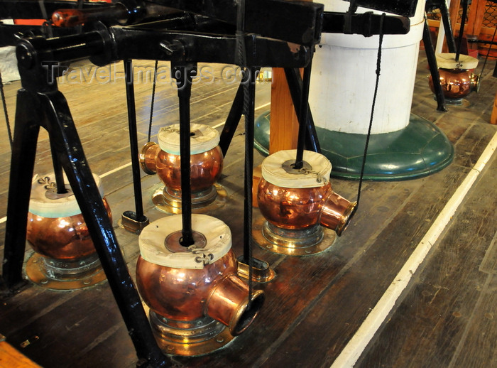 usa1144: Boston, Massachusetts, USA: Charlestown Navy Yard - USS Constitution - pumps in the gun deck - photo by M.Torres - (c) Travel-Images.com - Stock Photography agency - Image Bank