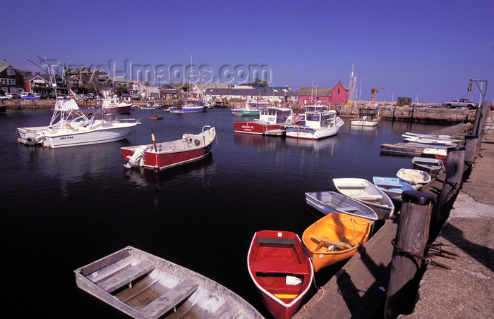 usa1189: Rockport, Essex County, Massachusetts, USA: boats in the inner harbour - photo by D.Forman - (c) Travel-Images.com - Stock Photography agency - Image Bank