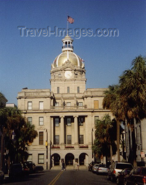 usa12: Savannah / SAV: City Hall - architect Hyman Wallace - photo by M.Torres - (c) Travel-Images.com - Stock Photography agency - Image Bank