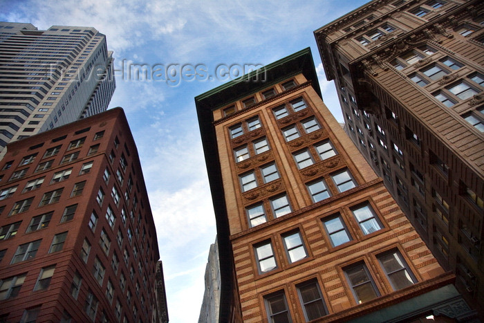 usa1211: Boston, Massachusetts, USA: old brick buildings downtown - photo by C.Lovell - (c) Travel-Images.com - Stock Photography agency - Image Bank