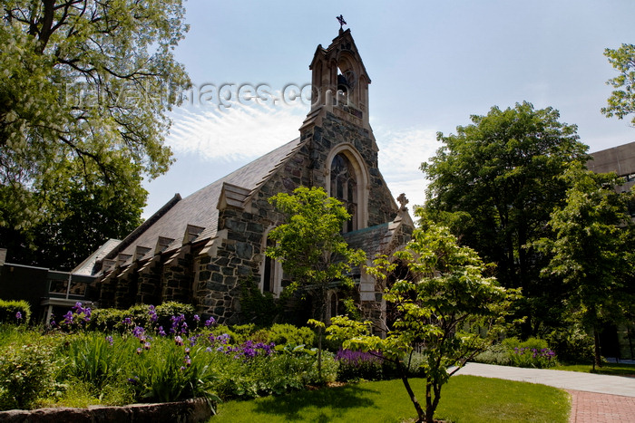 usa1243: Cambridge, Greater Boston, Massachusetts, USA: Church of the New Jerusalem - Swedenborgian church - English Gothic Revival style - designed by Herbert Langford Warren, founder of the Harvard School of Architecture - photo by C.Lovell - (c) Travel-Images.com - Stock Photography agency - Image Bank