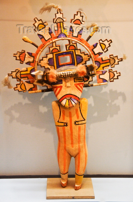 usa1245: Cambridge, Greater Boston, Massachusetts, USA: Native American Kachina doll at the Peabody Museum of Archaeology and Ethnology at Harvard University - photo by C.Lovell - (c) Travel-Images.com - Stock Photography agency - Image Bank