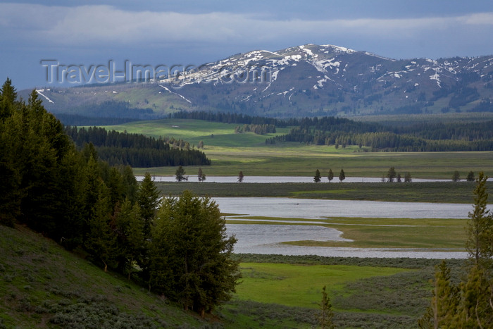 usa1268: Yellowstone National Park, Wyoming USA: scenic view of the Firehole River - photo by C.Lovell  - (c) Travel-Images.com - Stock Photography agency - Image Bank