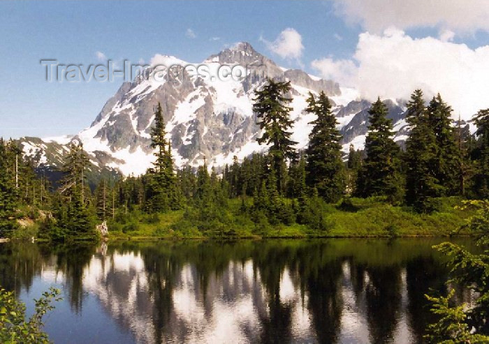 usa128: Mount Shuksan (Washington) - photo by P.Willis - (c) Travel-Images.com - Stock Photography agency - Image Bank