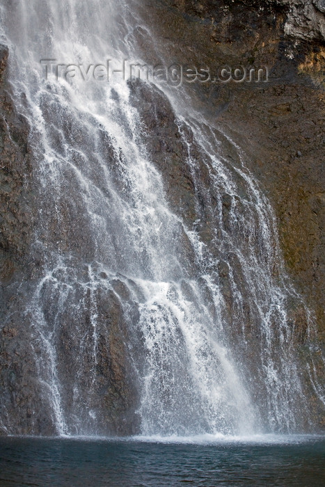 usa1288: Yellowstone National Park, Wyoming, USA: detail of Fairy Falls in the Imperial Geyser Basin - photo by C.Lovell - (c) Travel-Images.com - Stock Photography agency - Image Bank