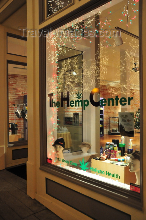 usa1382: Littleton, Colorado, USA: 'The Hemp Center' - medical cannabis shop - medical marijuana is easy to get in Colorado - photo by M.Torres - (c) Travel-Images.com - Stock Photography agency - Image Bank