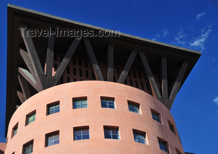 usa1405: Denver, Colorado, USA: Denver Public Library - detail of the rotunda on the south side - postmodern architecture by Michael Graves - photo by M.Torres - (c) Travel-Images.com - Stock Photography agency - Image Bank