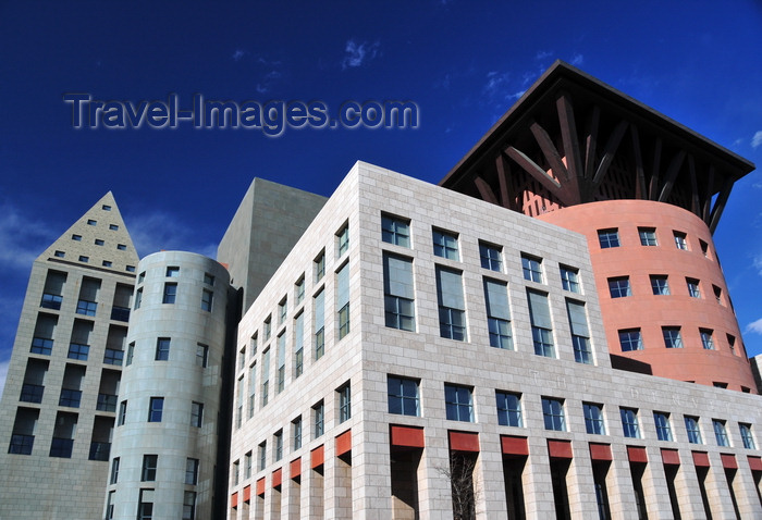 usa1406: Denver, Colorado, USA: Denver Public Library - architects Michael Graves and Klipp Colussy Jenks DuBois - photo by M.Torres - (c) Travel-Images.com - Stock Photography agency - Image Bank