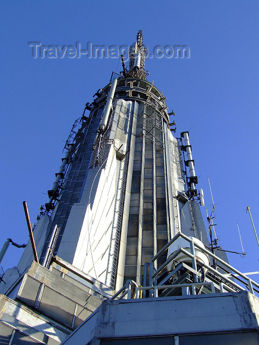 usa143: Manhattan (New York) - Manhattan (New York): top of the Empire State Building - antenna - architects: Shreve, Lamb & Harmon - photo by M.Bergsma - (c) Travel-Images.com - Stock Photography agency - Image Bank