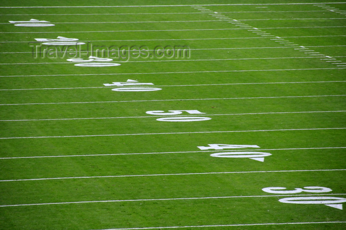usa1447: Denver, Colorado, USA: Invesco Field at Mile High football stadium - the numbers on the field indicate the distance in yards to the nearest end zone - photo by M.Torres - (c) Travel-Images.com - Stock Photography agency - Image Bank