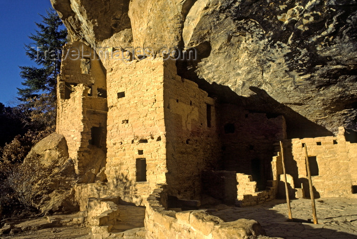 usa1477: Mesa Verde National Park, Montezuma County, Colorado, USA: detail of Spruce Tree House - photo by C.Lovell - (c) Travel-Images.com - Stock Photography agency - Image Bank