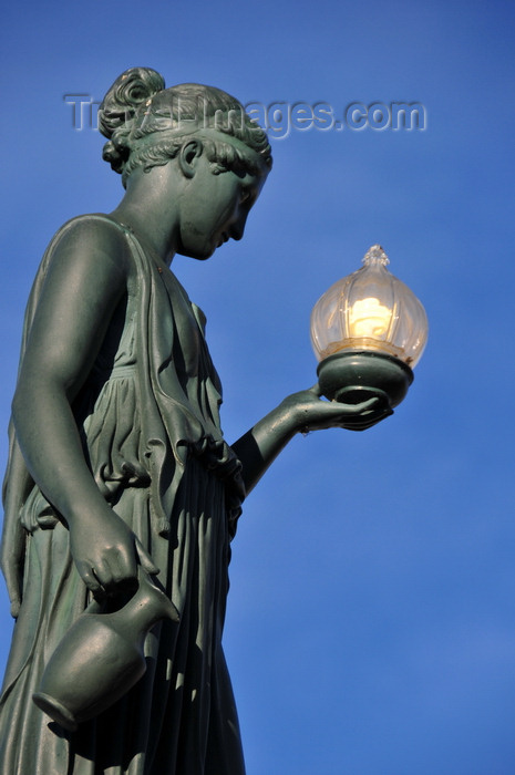 usa1513: Manitou Springs, El Paso County, Colorado, USA: Wheeler Town Clock - Hebe, the goddess of eternal youth, daughter of Zeus - photo by M.Torres - (c) Travel-Images.com - Stock Photography agency - Image Bank