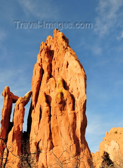 usa1550: Colorado Springs, El Paso County, Colorado, USA: Garden of the Gods - 'Cathedral Spires' - photo by M.Torres - (c) Travel-Images.com - Stock Photography agency - Image Bank