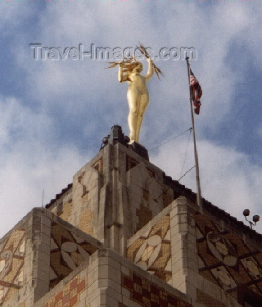 usa16: USA - Birmingham / BHM (Alabama): Alabama Power Company - gilded statue - photo by M.Torres - (c) Travel-Images.com - Stock Photography agency - Image Bank
