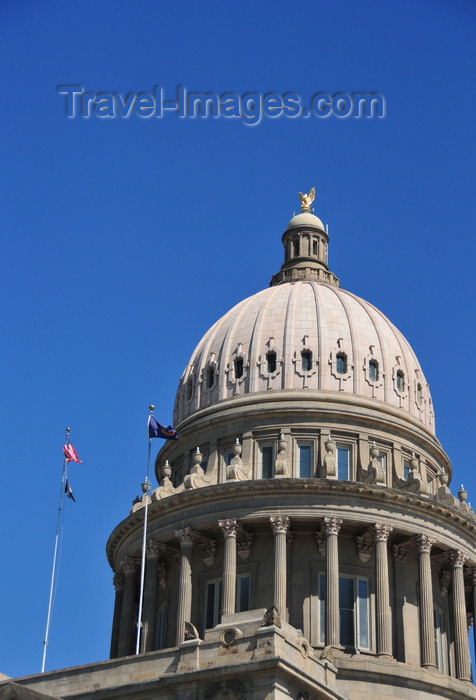 usa1713: Boise, Idaho, USA:  Idaho State Capitol - dome with a bronze eagle - photo by M.Torres - (c) Travel-Images.com - Stock Photography agency - Image Bank