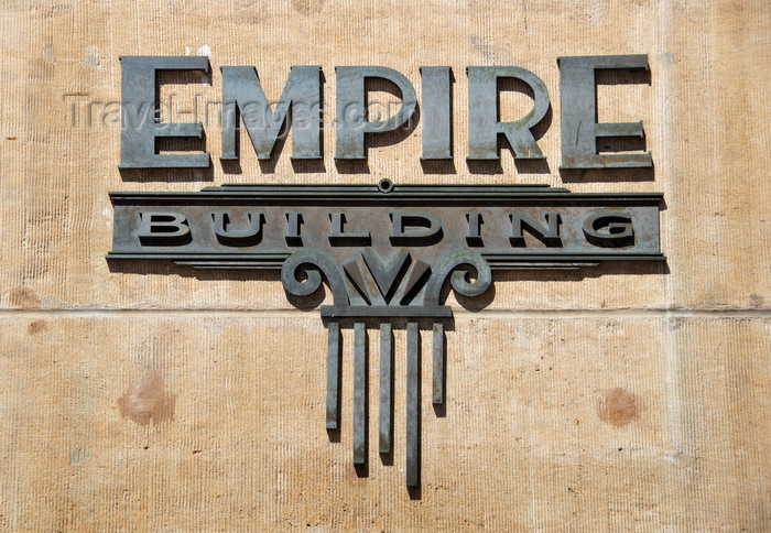 usa1729: Boise, Idaho, USA: Empire building logo - corenr of Idaho and 10th - photo by M.Torres - (c) Travel-Images.com - Stock Photography agency - Image Bank