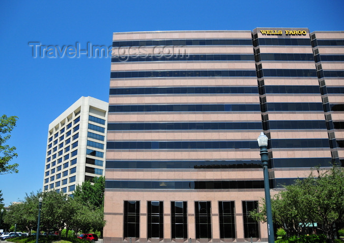 usa1743: Boise, Idaho, USA: Wells Fargo building and Syringa bank, from Grove plaza - photo by M.Torres - (c) Travel-Images.com - Stock Photography agency - Image Bank