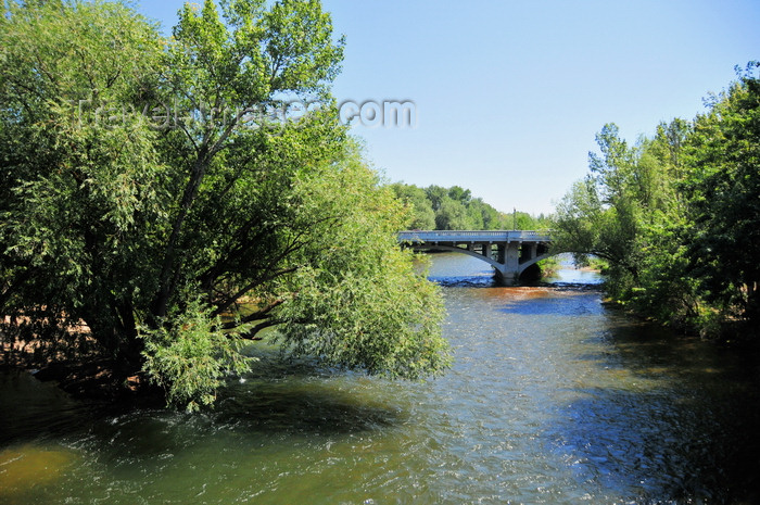 usa1747: Boise, Idaho, USA: Boise River Greenbelt - Capitol Boulevard Memorial Bridge - photo by M.Torres - (c) Travel-Images.com - Stock Photography agency - Image Bank