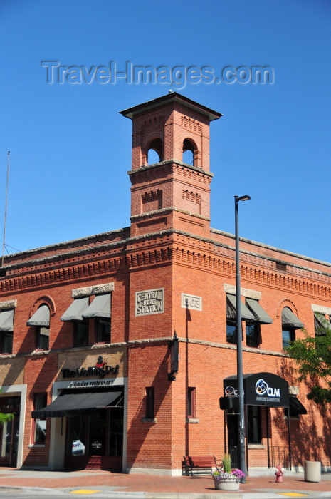 usa1759: Boise, Idaho, USA: old Central Fire Station - Romanesque Style - corner of Reserve St and Idaho St., Old Boise Historic District - photo by M.Torres - (c) Travel-Images.com - Stock Photography agency - Image Bank