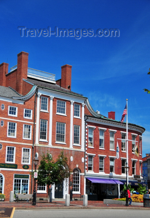 usa1786: Portsmouth, New Hampshire, USA: Portsmouth Athenaeum - library and museum, Market Square - New England - photo by M.Torres - (c) Travel-Images.com - Stock Photography agency - Image Bank