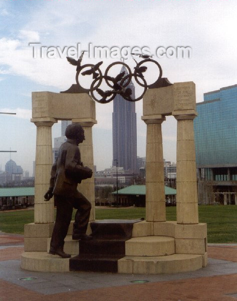 usa18: Atlanta GA: Olympic park - monument - photo by M.Torres - (c) Travel-Images.com - Stock Photography agency - Image Bank