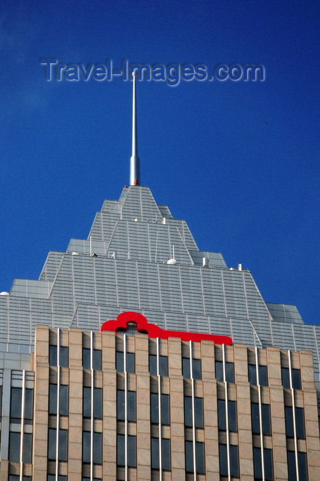 usa1891: Cleveland, Ohio, USA: Key Tower, Key Bank - the skyscraper's antenna spire - Civic Center, Downtown - photo by M.Torres - (c) Travel-Images.com - Stock Photography agency - Image Bank
