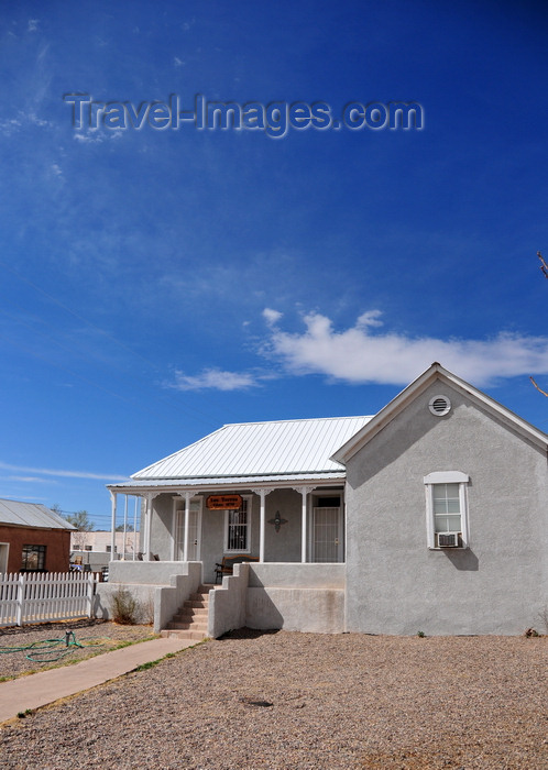 usa1963: Socorro, New Mexico, USA: house of the Lupe Torres family, Bernard Street - photo by M.Torres - (c) Travel-Images.com - Stock Photography agency - Image Bank