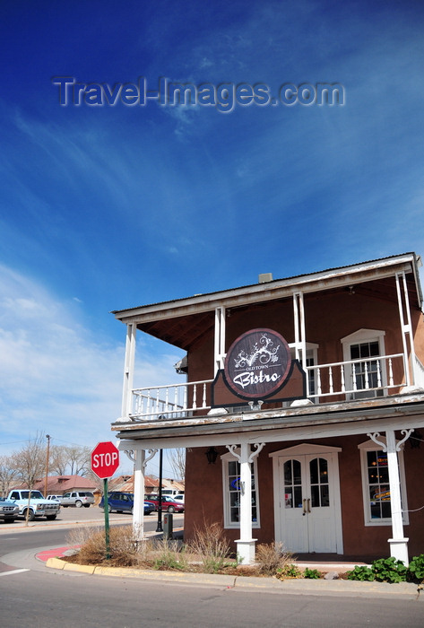 usa1966: Socorro, New Mexico, USA: Juan José Baca House, built in 1870 - Old Town Bistro - Elfego Baca Heritage Park - photo by M.Torres - (c) Travel-Images.com - Stock Photography agency - Image Bank