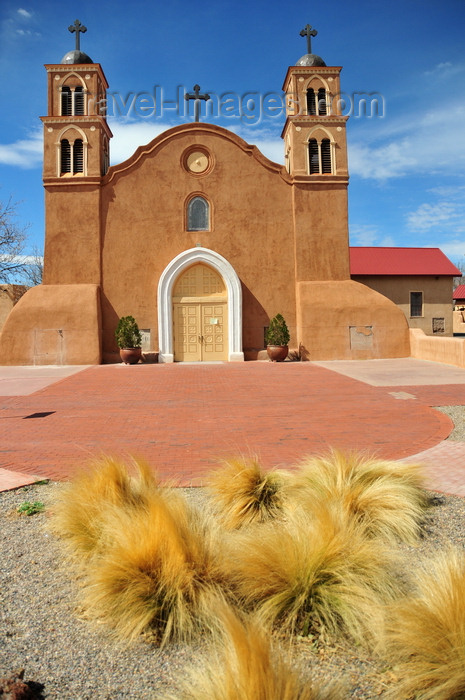 usa1968: Socorro, New Mexico, USA: San Miguel de Socorro church - San Miguel Mission - Archdiocese of Santa Fe - photo by M.Torres - (c) Travel-Images.com - Stock Photography agency - Image Bank