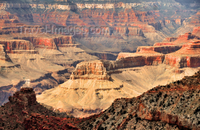 usa198: Grand Canyon National Park, Arizona, USA: South Rim - rift in the Colorado Plateau that exposing Proterozoic and Paleozoic strata - Unesco world heritage site - photo by M.Torres - (c) Travel-Images.com - Stock Photography agency - Image Bank