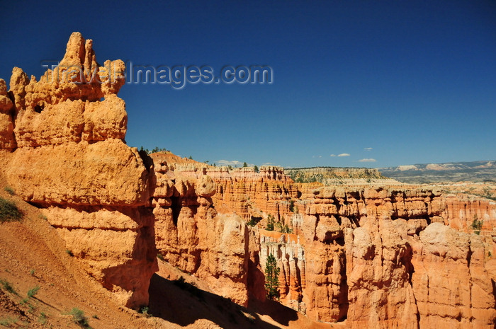 usa2046: Bryce Canyon National Park, Utah, USA: Sunset Point - monolith and hoodoos - photo by M.Torres - (c) Travel-Images.com - Stock Photography agency - Image Bank