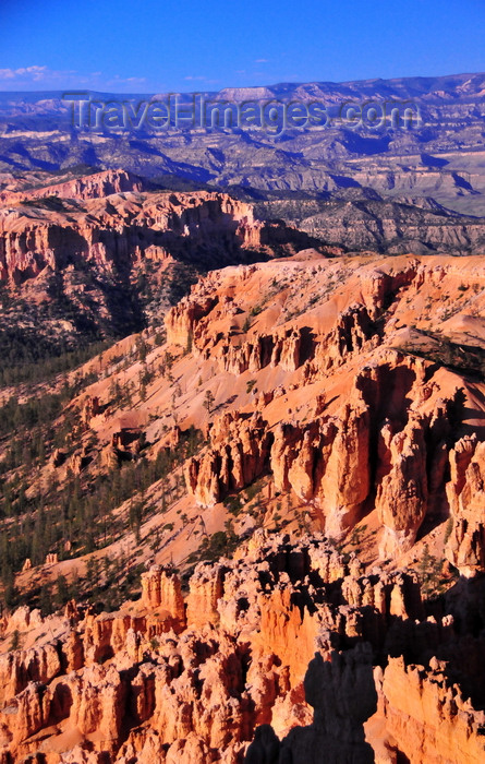 usa2063: Bryce Canyon National Park, Utah, USA: Bryce Point - the rocks exposed in the park are 100 million years younger than those in nearby Zion NP - Grand Staircase - photo by M.Torres - (c) Travel-Images.com - Stock Photography agency - Image Bank