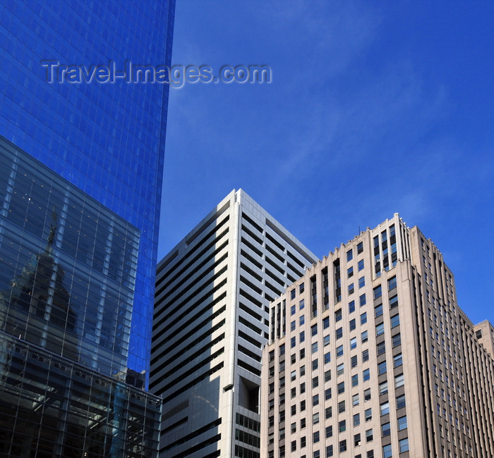 usa212: Philadelphia, Pennsylvania, USA: John F Kennedy Blvd - Comcast Center, Cigna Annex and Suburban Station - photo by M.Torres - (c) Travel-Images.com - Stock Photography agency - Image Bank