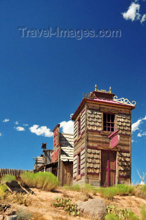 usa2125: Virgin, Washington county, Utah, USA: Fort Zion Trading Post - Andy and Dee Anderson's little cartoon town - Miss Molly's House of Negotiable Affection - photo by M.Torres - (c) Travel-Images.com - Stock Photography agency - Image Bank