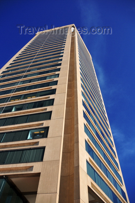 usa2166: Baltimore, Maryland, USA: Baltimore World Trade Center - the world's tallest regular pentagonal building - architects Henry N. Cobb and Pershing Wong - modernism - photo by M.Torres - (c) Travel-Images.com - Stock Photography agency - Image Bank