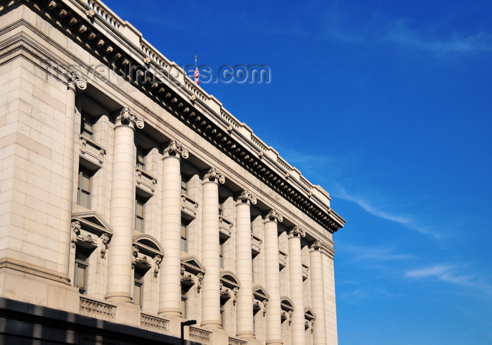 usa2194: Baltimore, Maryland, USA: United States Custom House - architects Joseph C. Hornblower and John Rush Marshall - constructed in 1903-1907 - Beaux Arts - 40 S. Gay Street - photo by M.Torres - (c) Travel-Images.com - Stock Photography agency - Image Bank